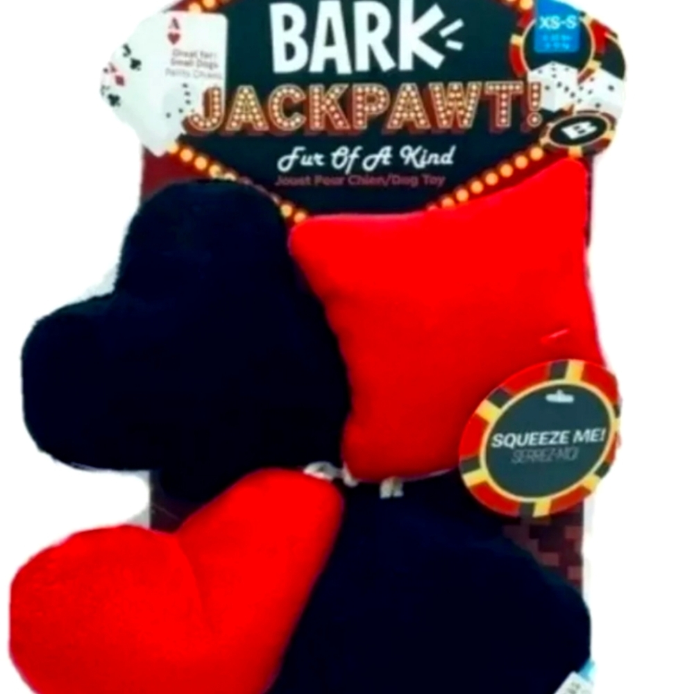 Bark Box FUR OF A KIND - Casino Themed Dog Toy